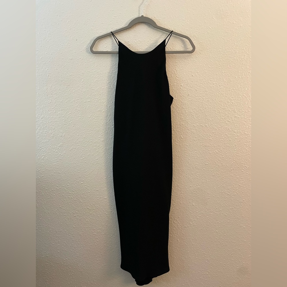 Black cocktail dress
